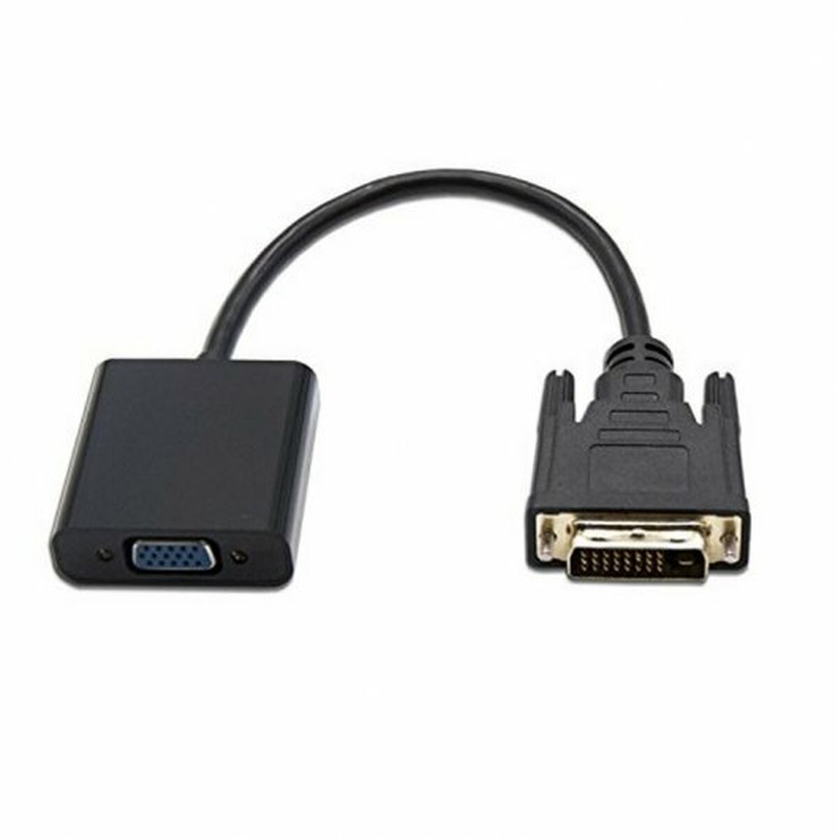 DVI till VGA Adapter NANOCABLE 10.16.2008-BK