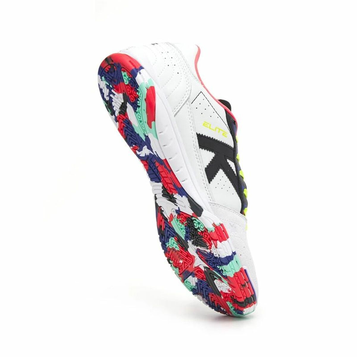 Fotbollsskor för inomhusbruk för vuxna Kelme Elite Vit Svart - 5
