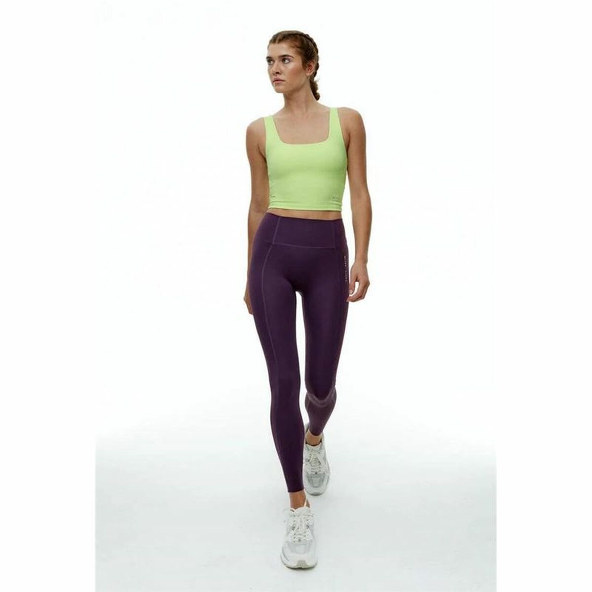 Sport-topp, Dam Black Limba Bhakti  Lime - 2