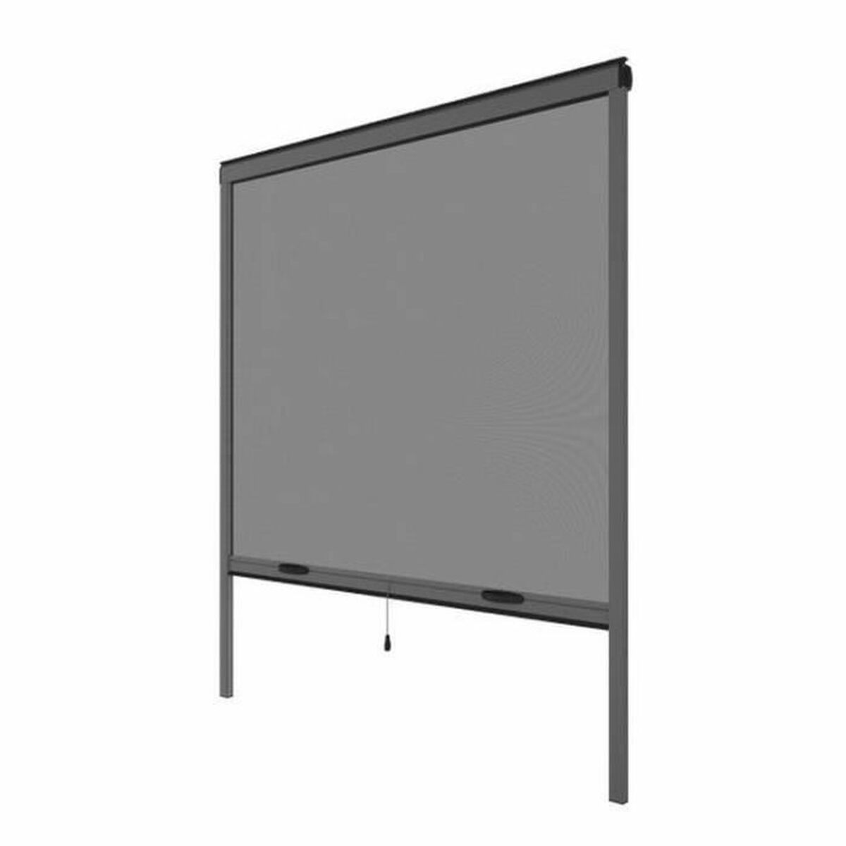 Myggnät Moustikit Grå Aluminium Fönster 125 x 145 cm - 2