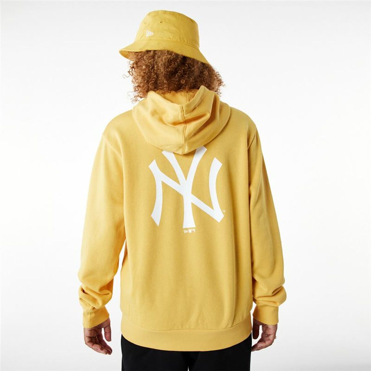 Tröja med huva Dam New Era ew York Yankees MLB League Gul - 15