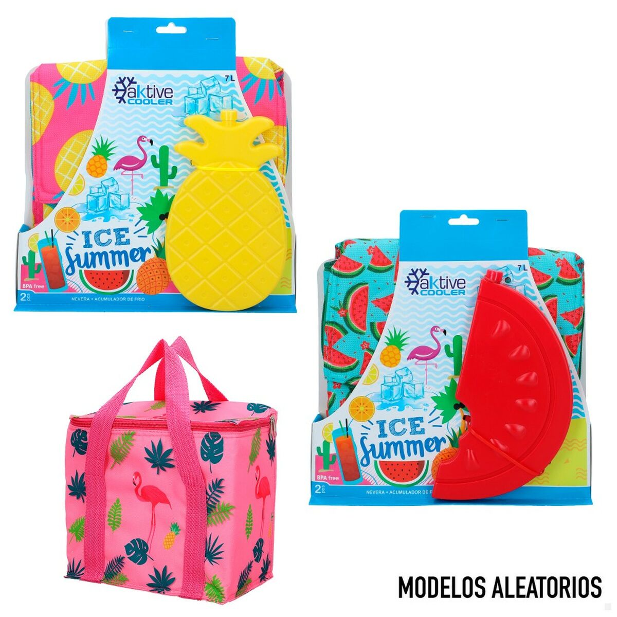 Bärbar kyl Aktive Plast 24 x 23,5 x 14 cm (12 antal) - 2