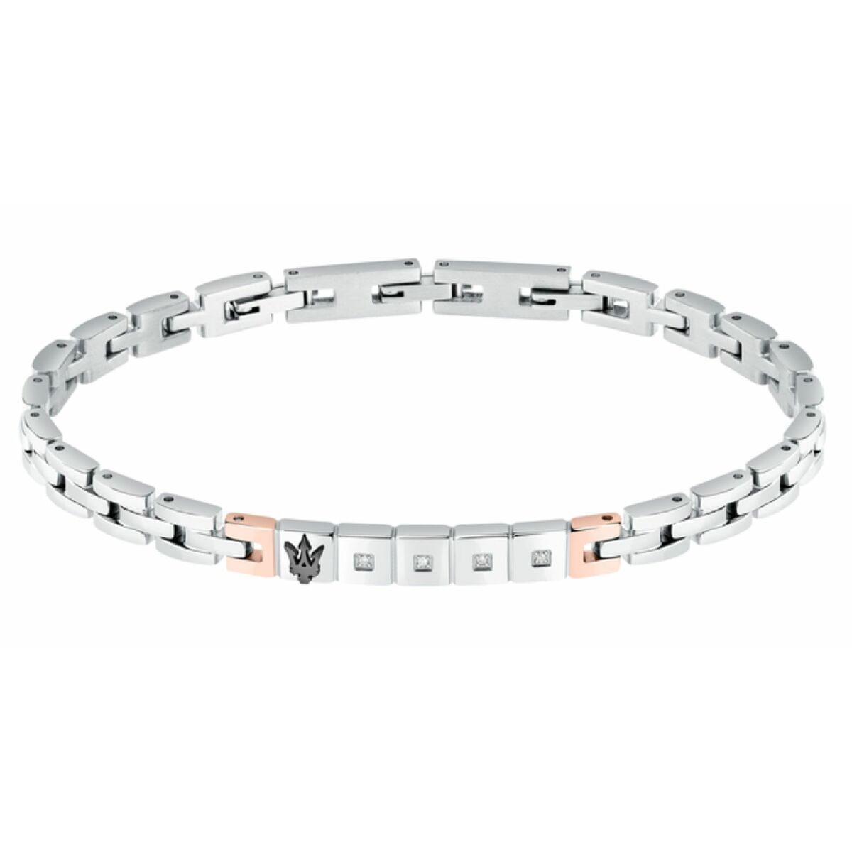 Herrarmband Maserati JM423ATY19 Rostfritt stål 21,5 cm