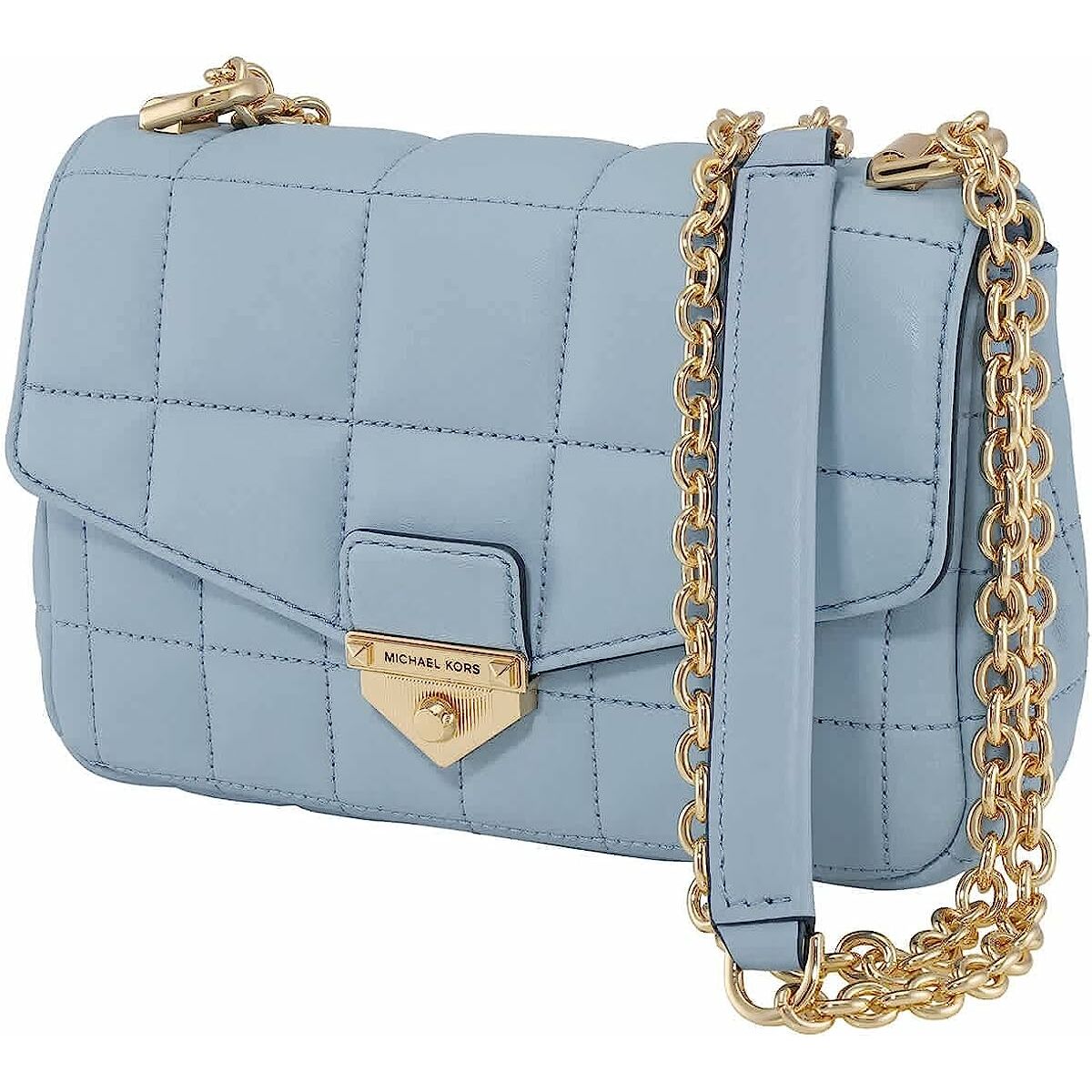 Damväska Michael Kors 30H0G1SL1T-PALE-BLUE Blå 21 x 18 x 12 cm - 5