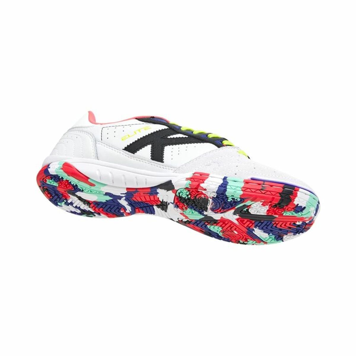 Fotbollsskor för inomhusbruk för vuxna Kelme Elite Vit Svart - 6