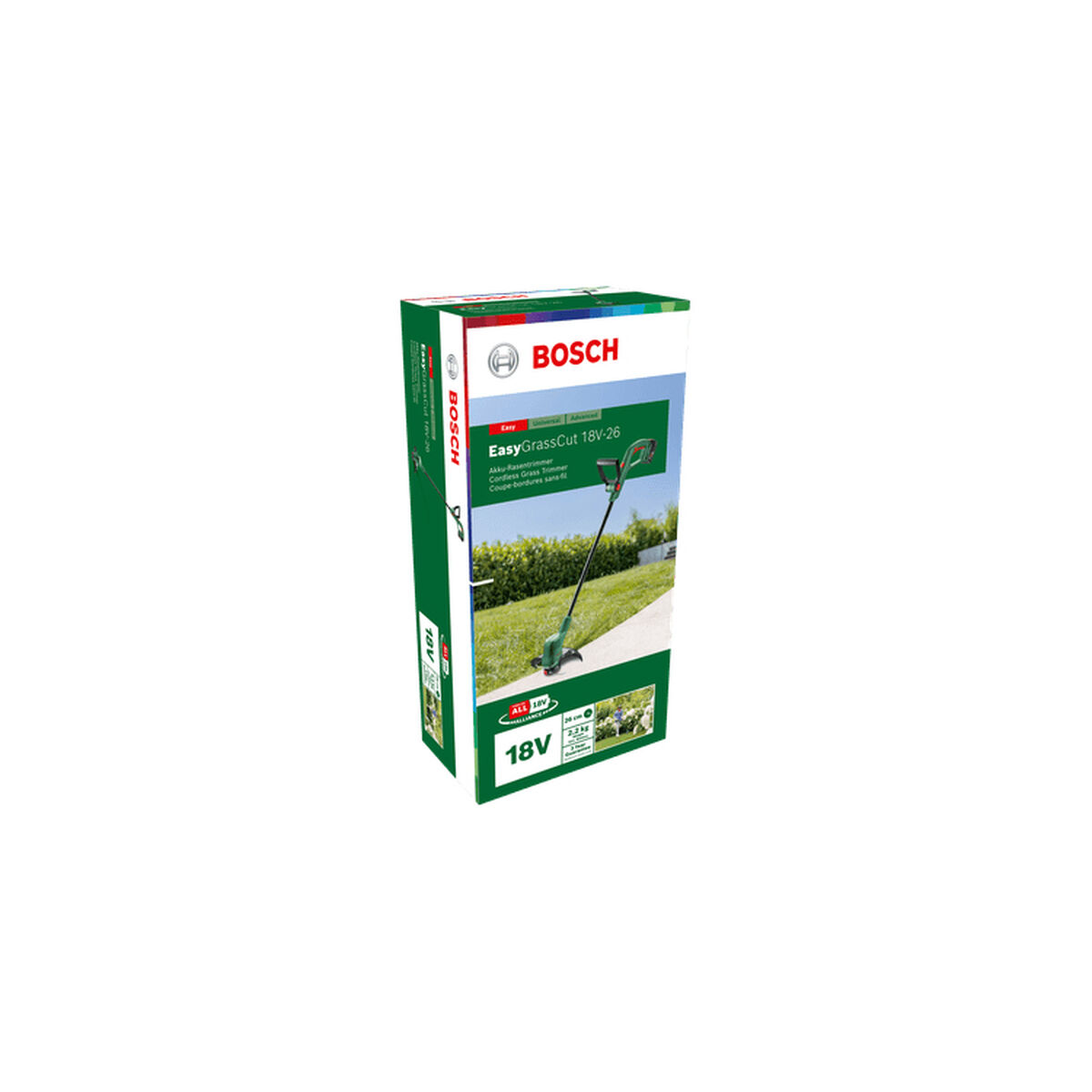 Kantskärare BOSCH EasyGrassCut 18V-26 2 Ah - 3