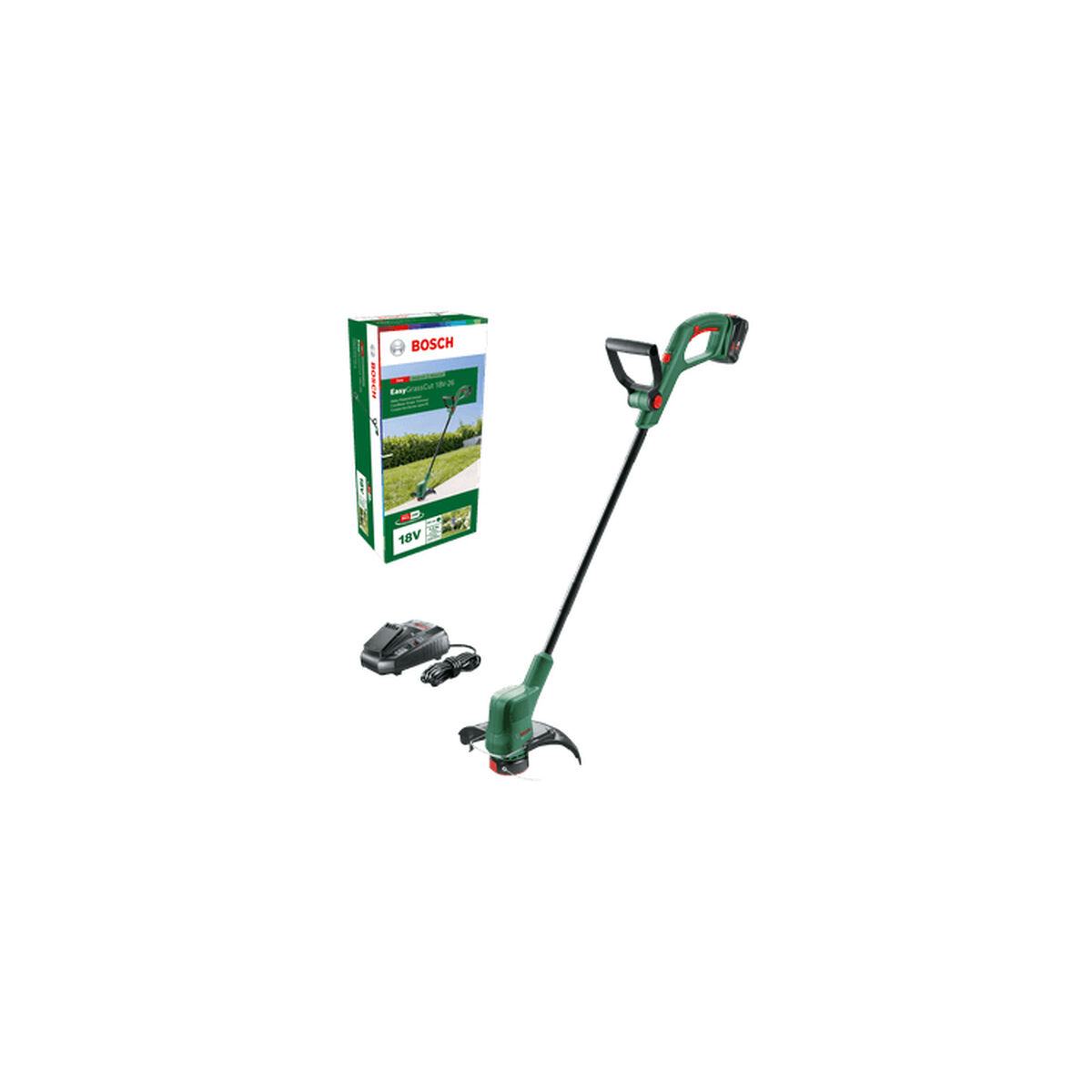 Kantskärare BOSCH EasyGrassCut 18V-26 2 Ah - 2