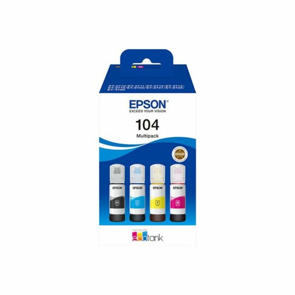 Patron Kompatibel Epson C13T00P640 Svart Ja - 5