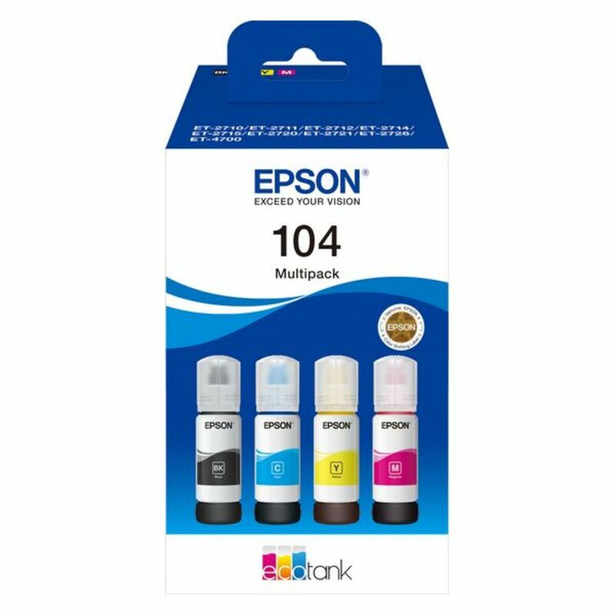 Patron Kompatibel Epson C13T00P640 Svart Ja - 6