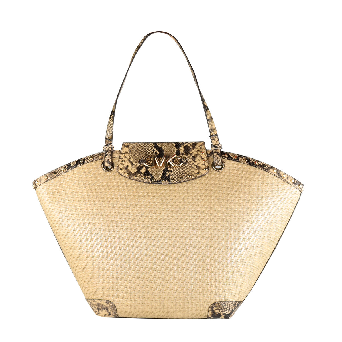 Damväska Michael Kors 30T1GZYTT4W-NATURAL Brun 26-56 x 38 x 13 cm - 4