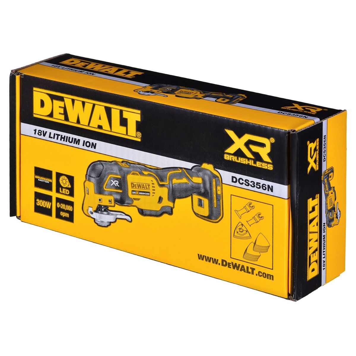 Multifunktionellt verktyg Turbo Dewalt DCS356N-XJ - 5