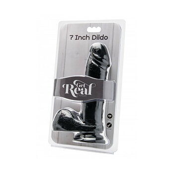 Smekningsapparat Double Penetration Get Real by Toyjoy Svart
