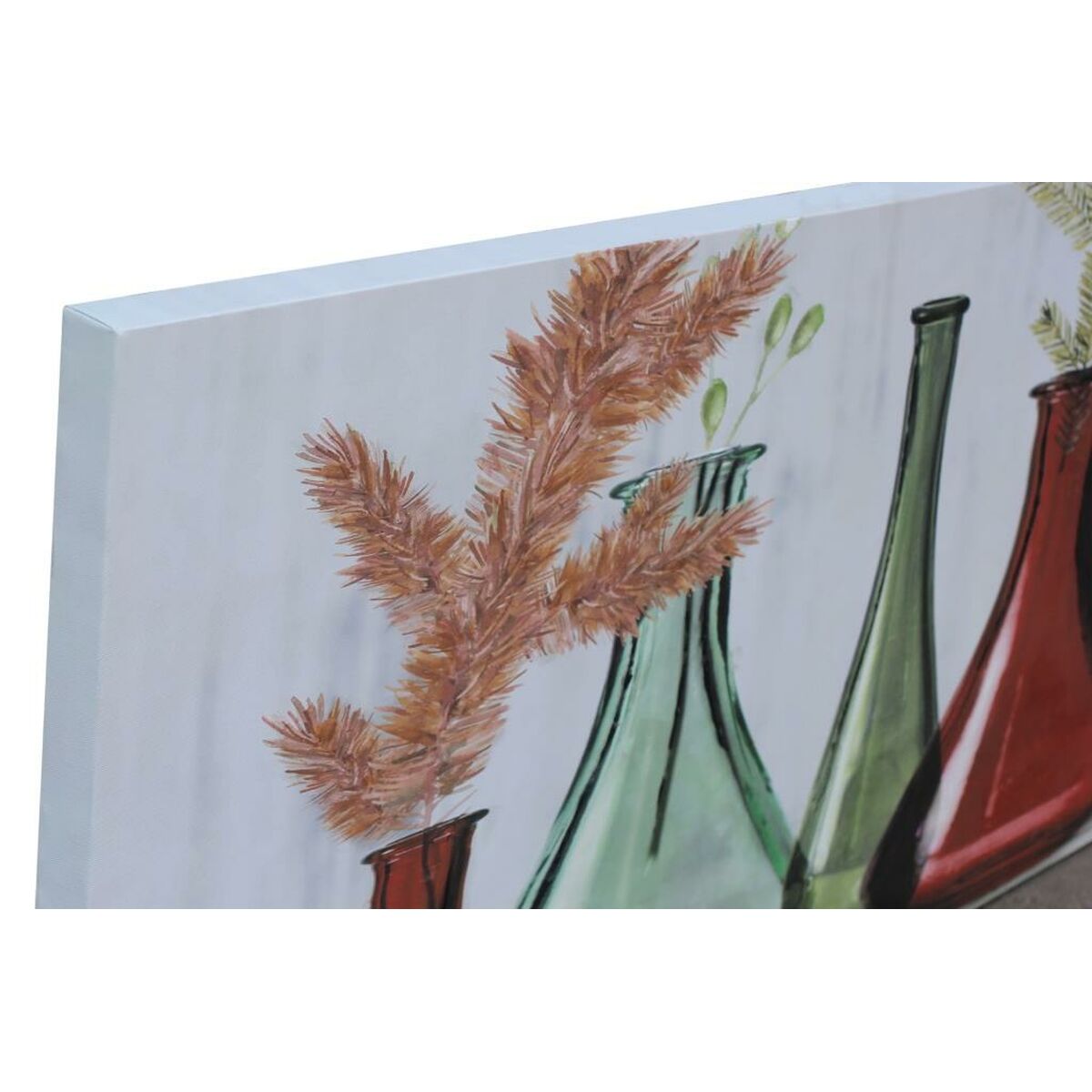 Kanvas DKD Home Decor Kanvas Trä MDF 120 x 2,8 x 60 cm - 2