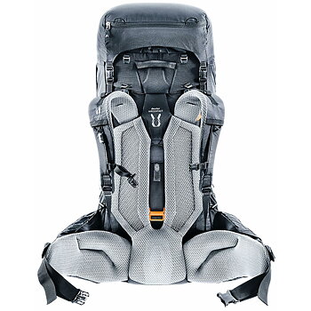 Ryggsäck för bergmiljö Deuter Aircontact Pro 75+10 Svart 85 L