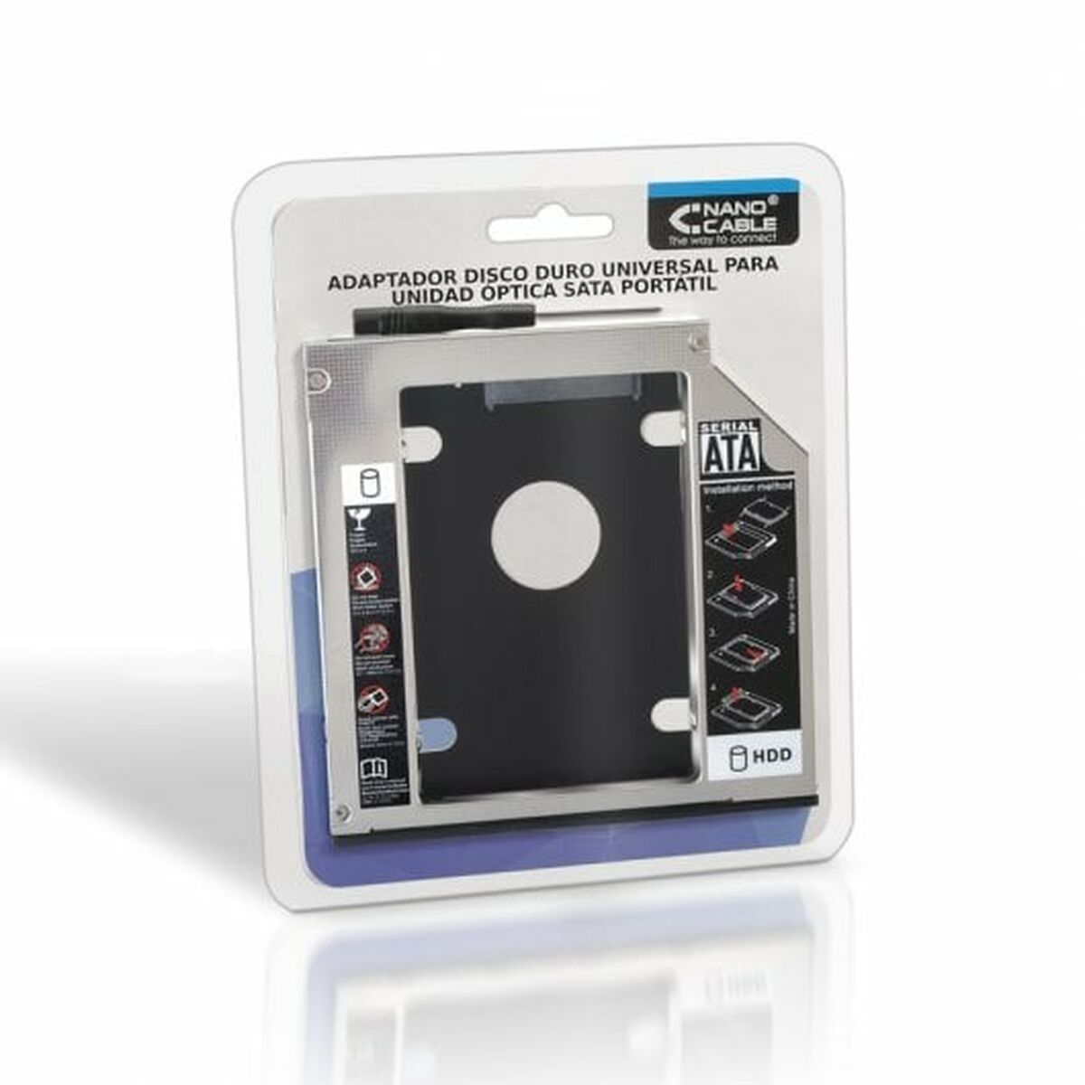 Adapter till hårddisk NANOCABLE 10.99.0102 - 2