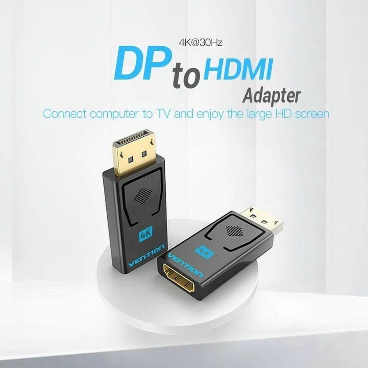 DisplayPort till HDMI Adapter Vention HBPB0 - 2