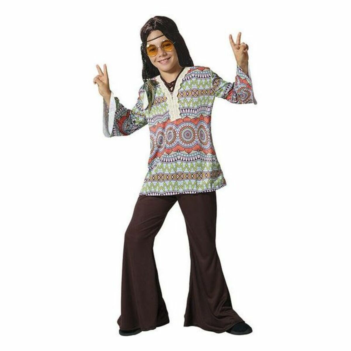 Maskeraddräkt för barn Hippie - 21