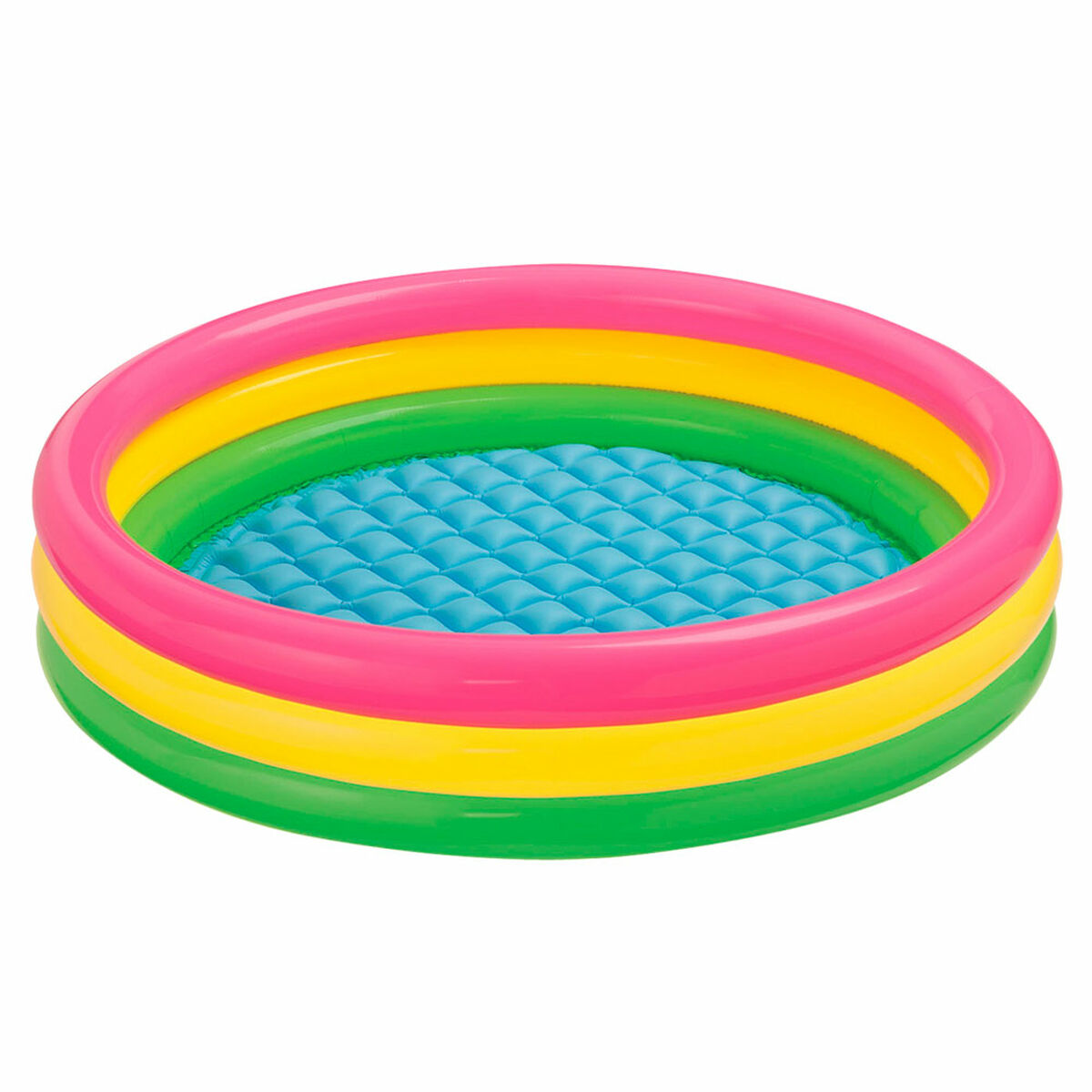 Uppblåsbar plaskpool för barn Intex Sunset Ringar 275 L 147 x 33 x 147 cm (6 antal) - 3