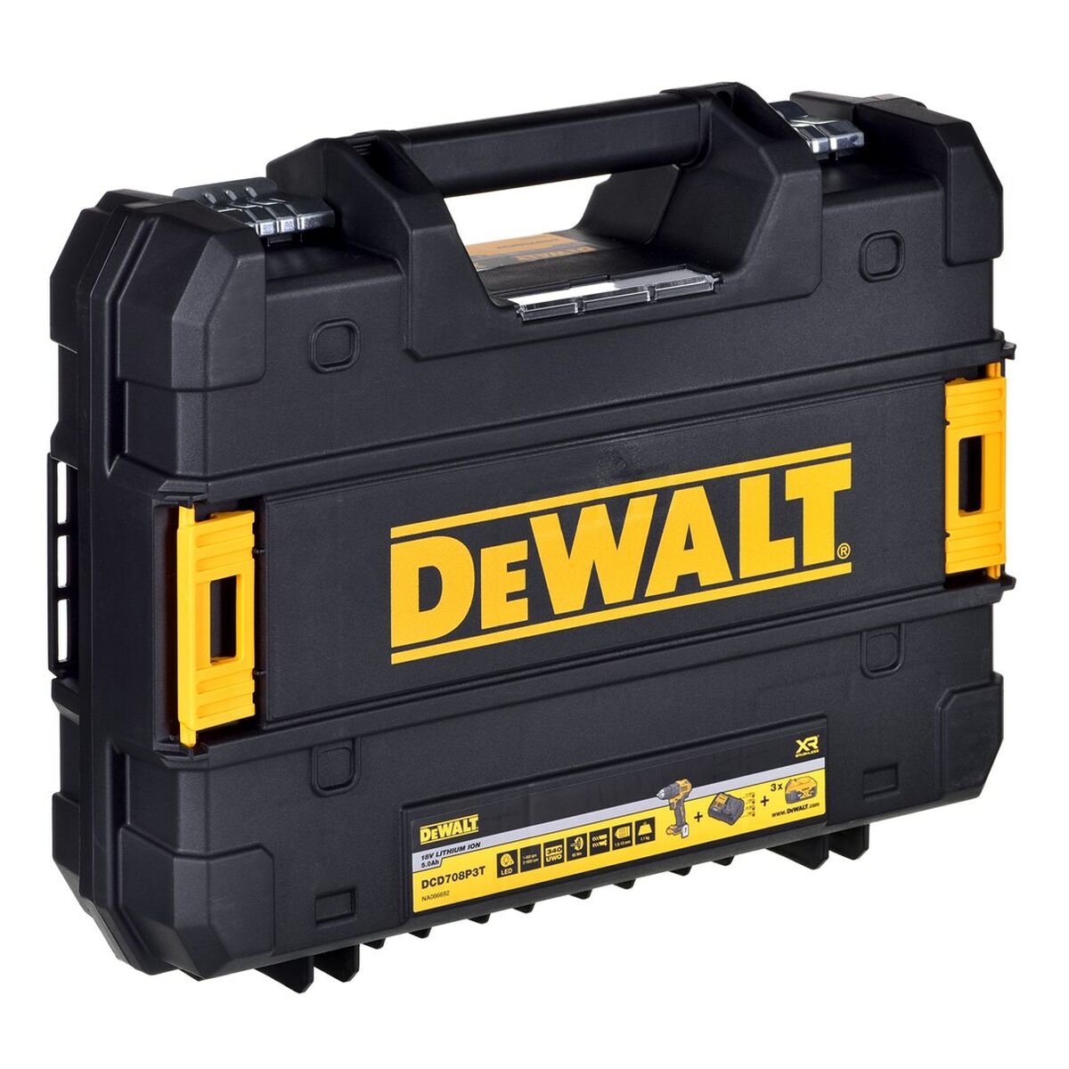 Hammarborr Dewalt DCD708P3T 1650 rpm - 3