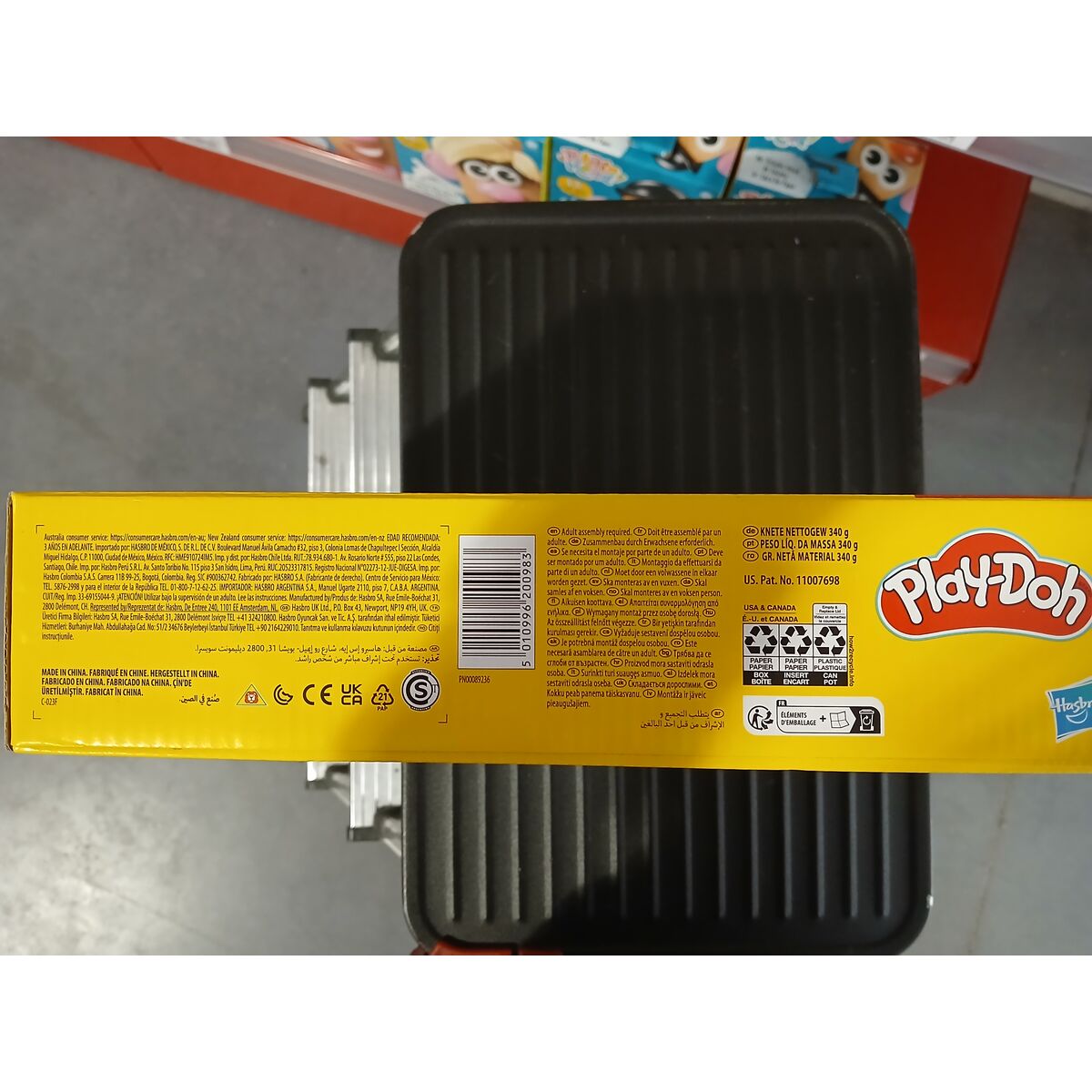 Modellera Spel Hasbro Playdoh Dodatki 6 Burkar Hår - 10
