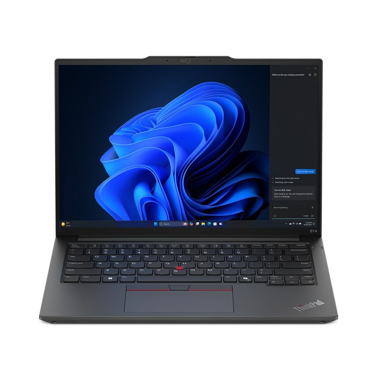 Bärbar dator Lenovo ThinkPad E14 14" AMD Ryzen 5 7535HS 16 GB RAM 512 GB SSD Qwerty US