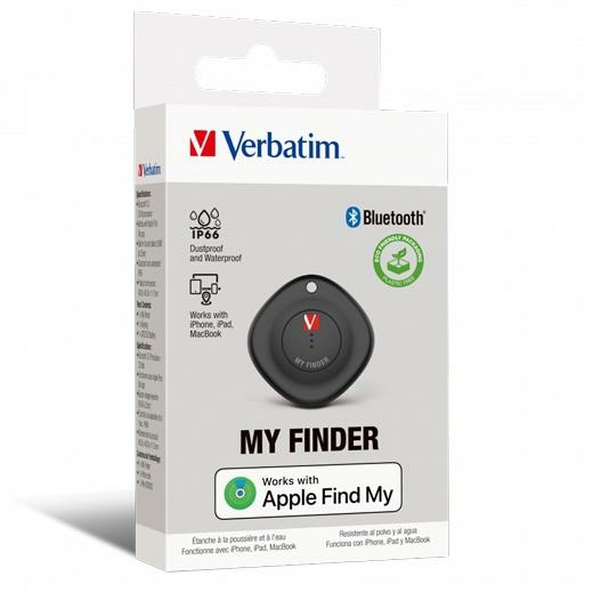 GPS-sökare Verbatim MYF-01 Svart