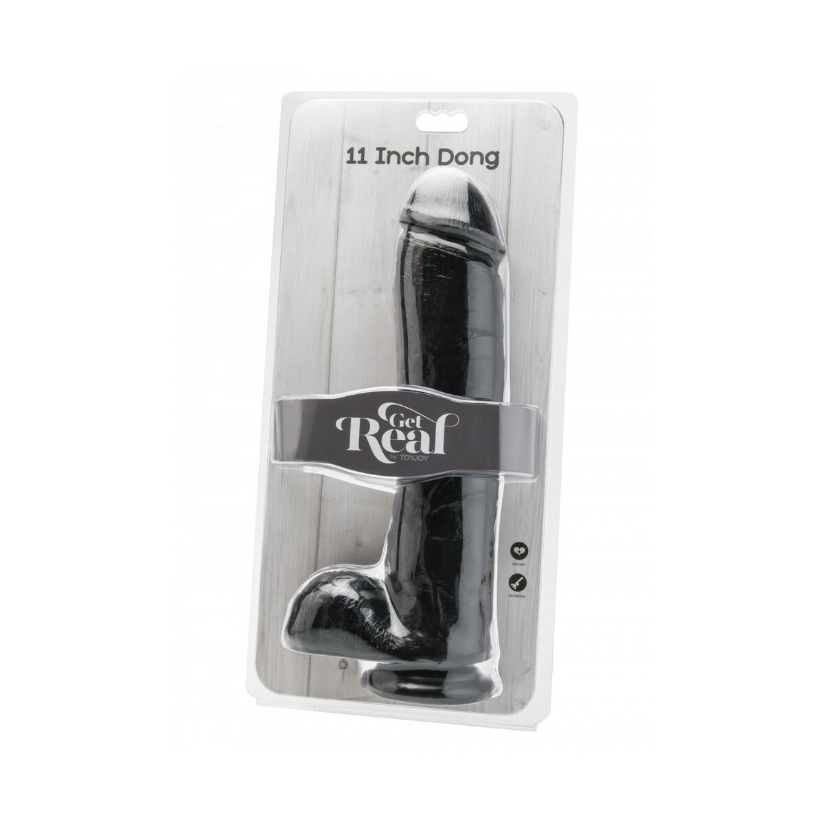 Smekningsapparat Double Penetration Get Real by Toyjoy Svart - 2