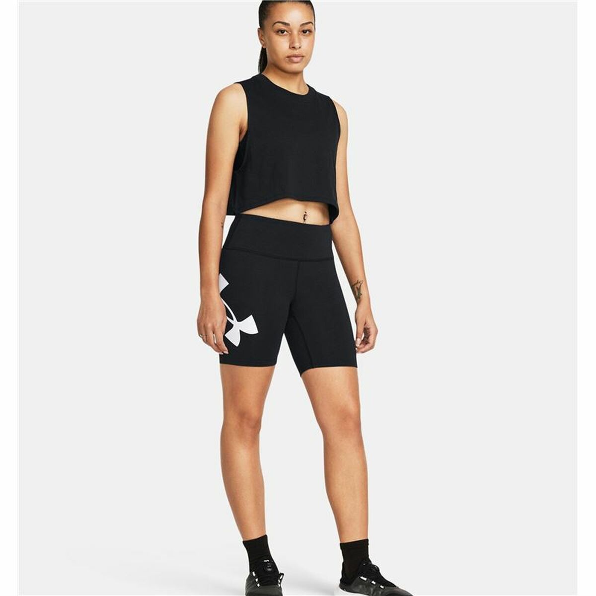 Sport-leggings, Dam Under Armour Campus 7in Svart - 3
