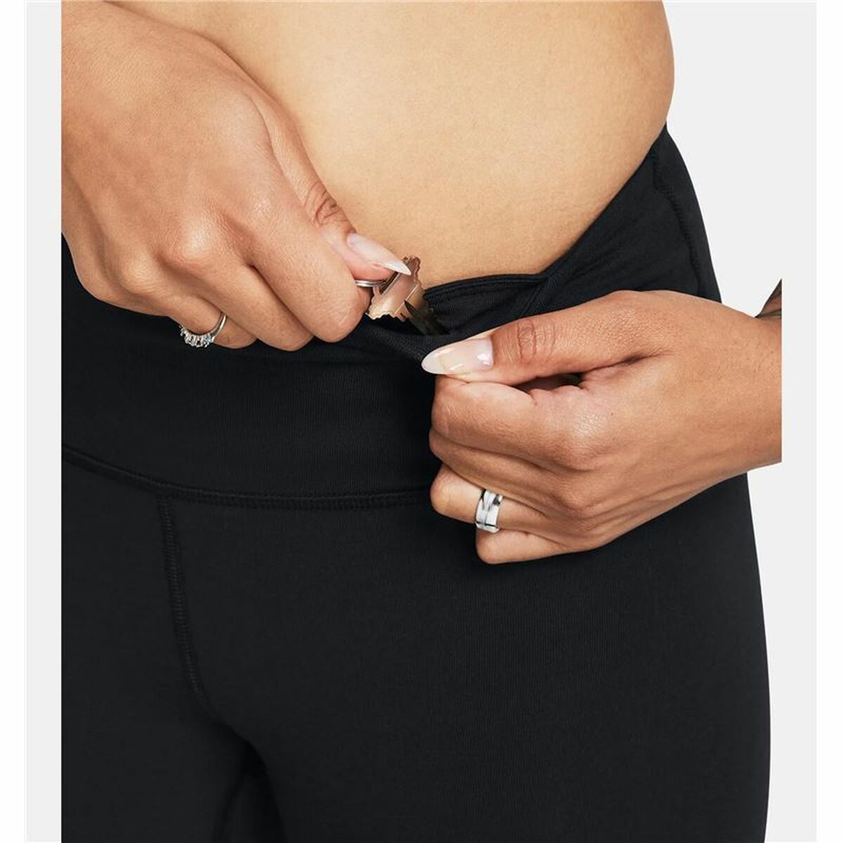 Sport-leggings, Dam Under Armour Campus 7in Svart - 5