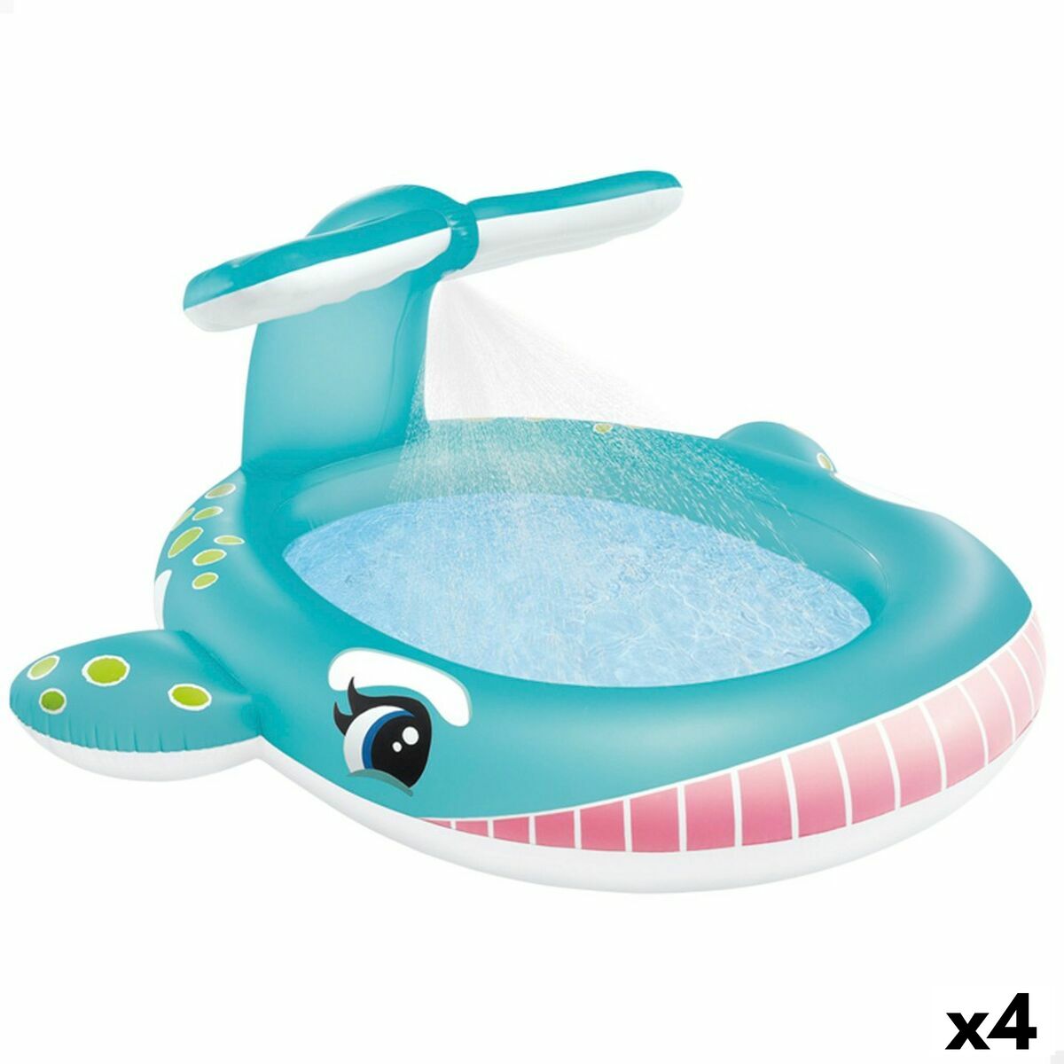 Uppblåsbar plaskpool för barn Intex Val 200 L 196 x 91 x 201 cm (4 antal) - 7