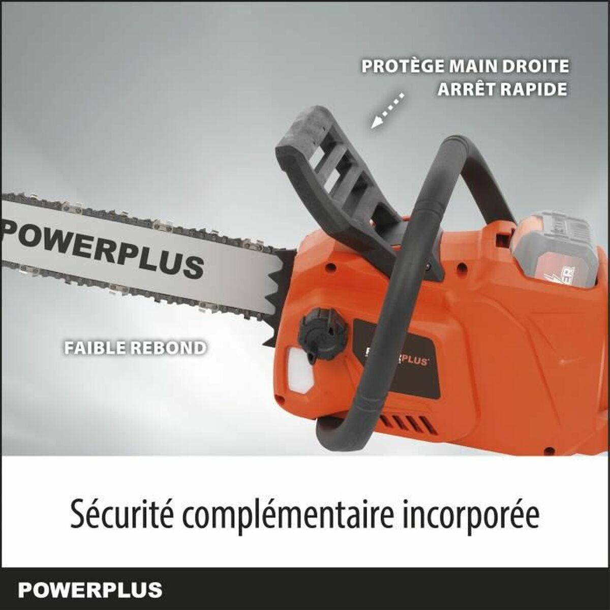 Batteri motorsåg Powerplus 35 cm - 2