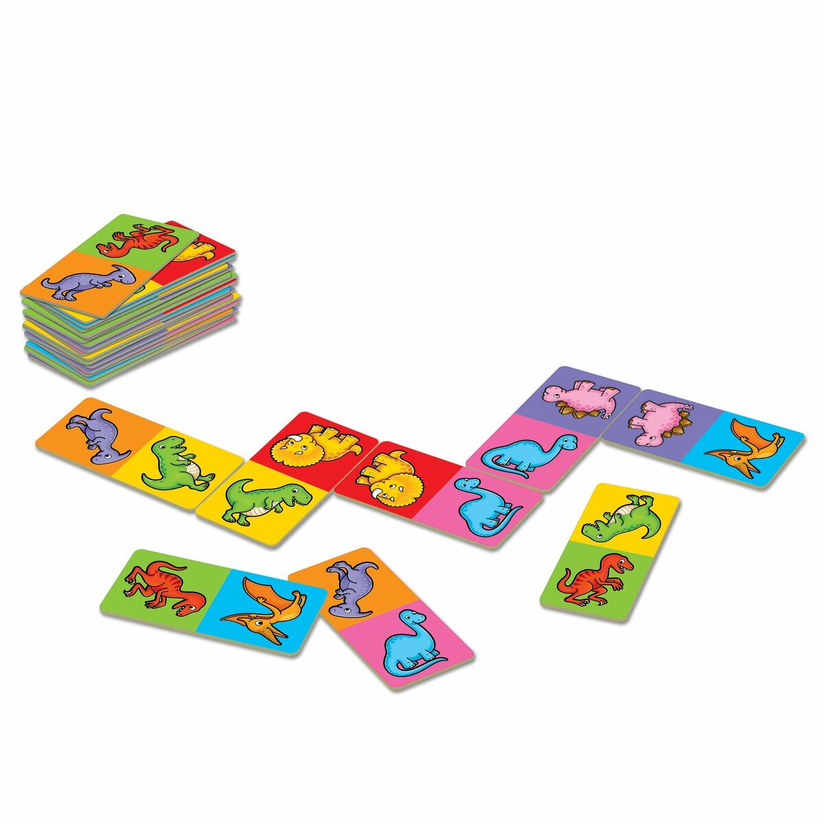 Utbildningsspel Orchard Dinosaur Dominoes (FR) - 2