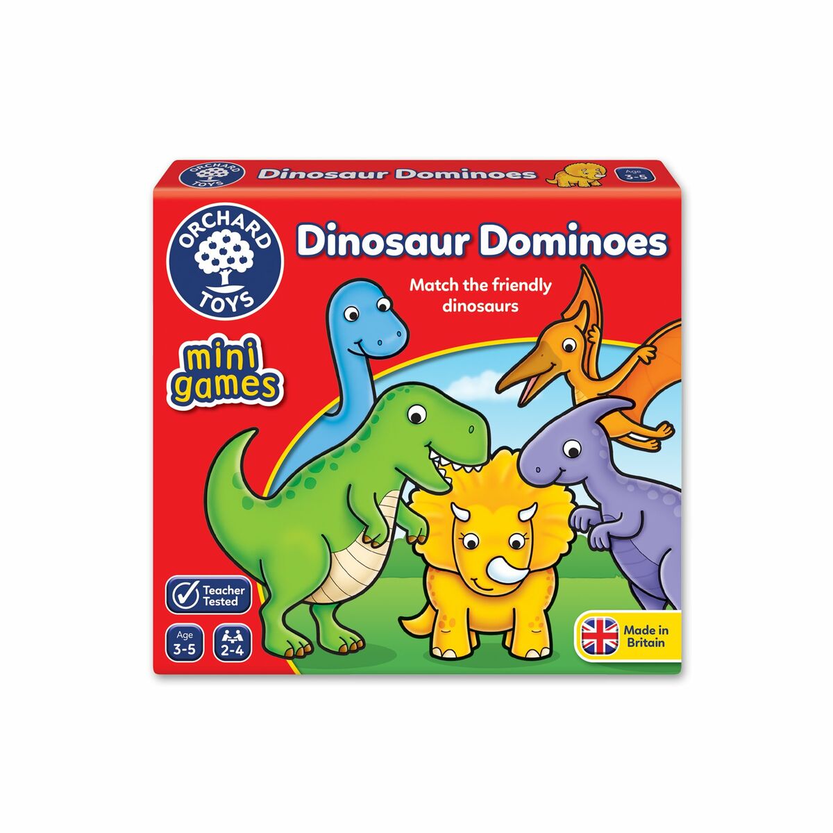 Utbildningsspel Orchard Dinosaur Dominoes (FR) - 3