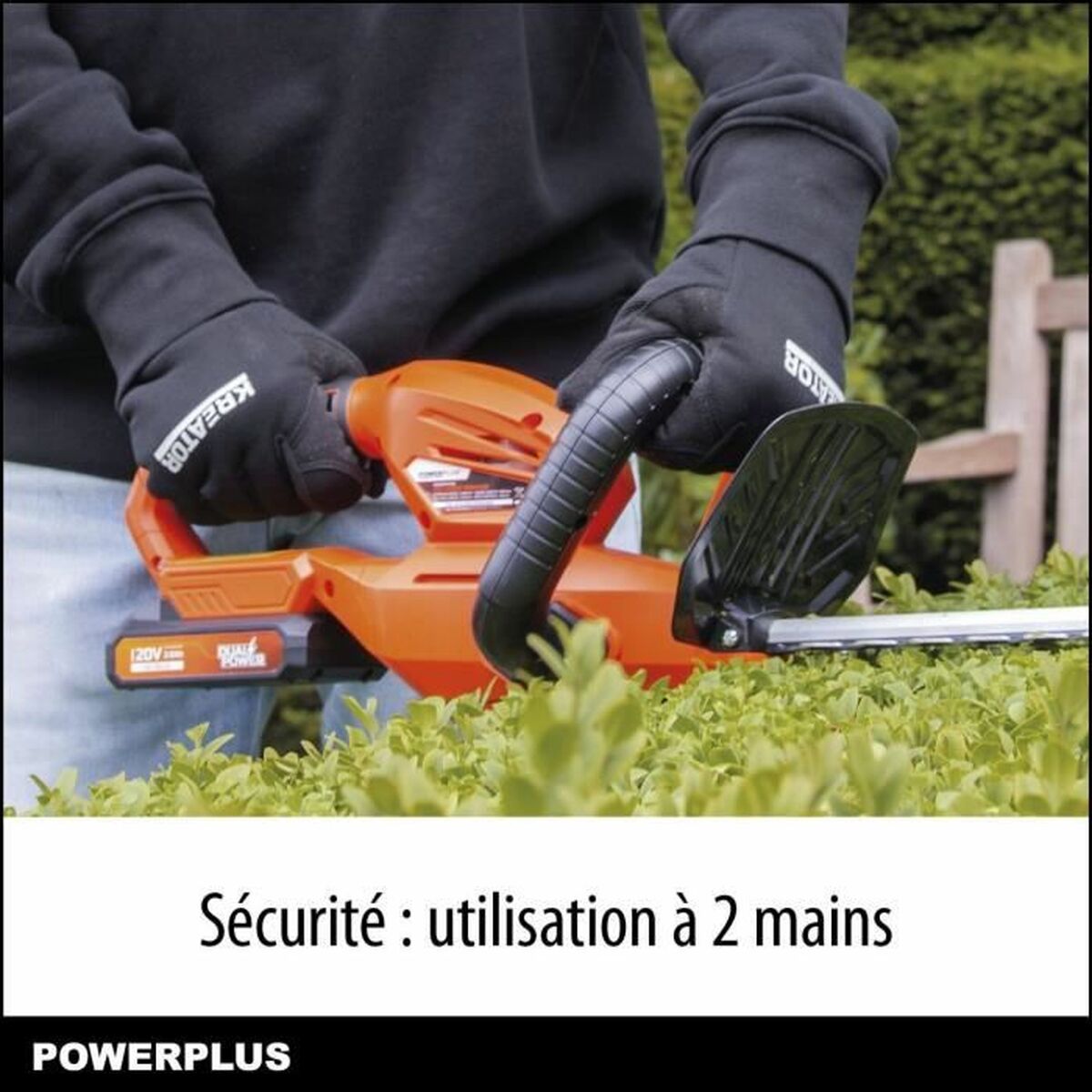 Häcktrimmer Powerplus 20 V - 6