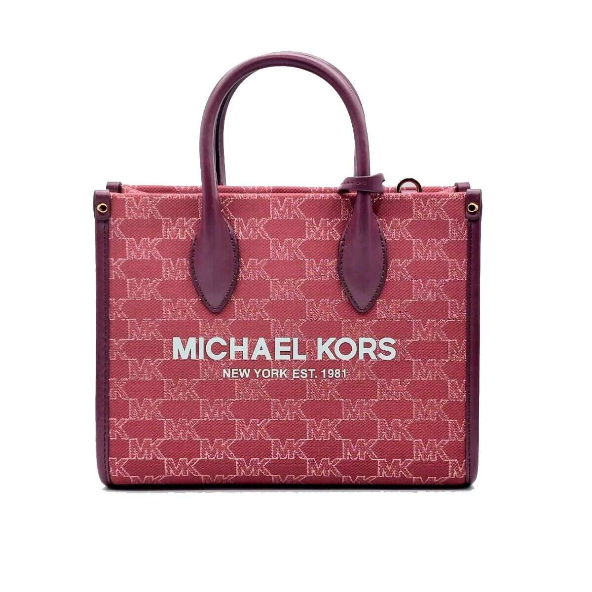 Damväska Michael Kors 35F2G7ZC5I-MULBERRY-MLT Röd 24 x 19 x 7 cm - 4