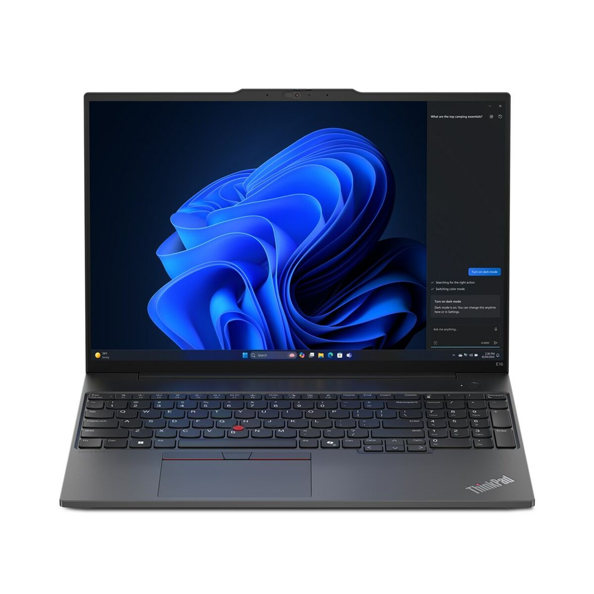 Bärbar dator Lenovo ThinkPad E16 16" AMD Ryzen 7 7735HS 16 GB RAM 512 GB SSD Qwerty US - 7