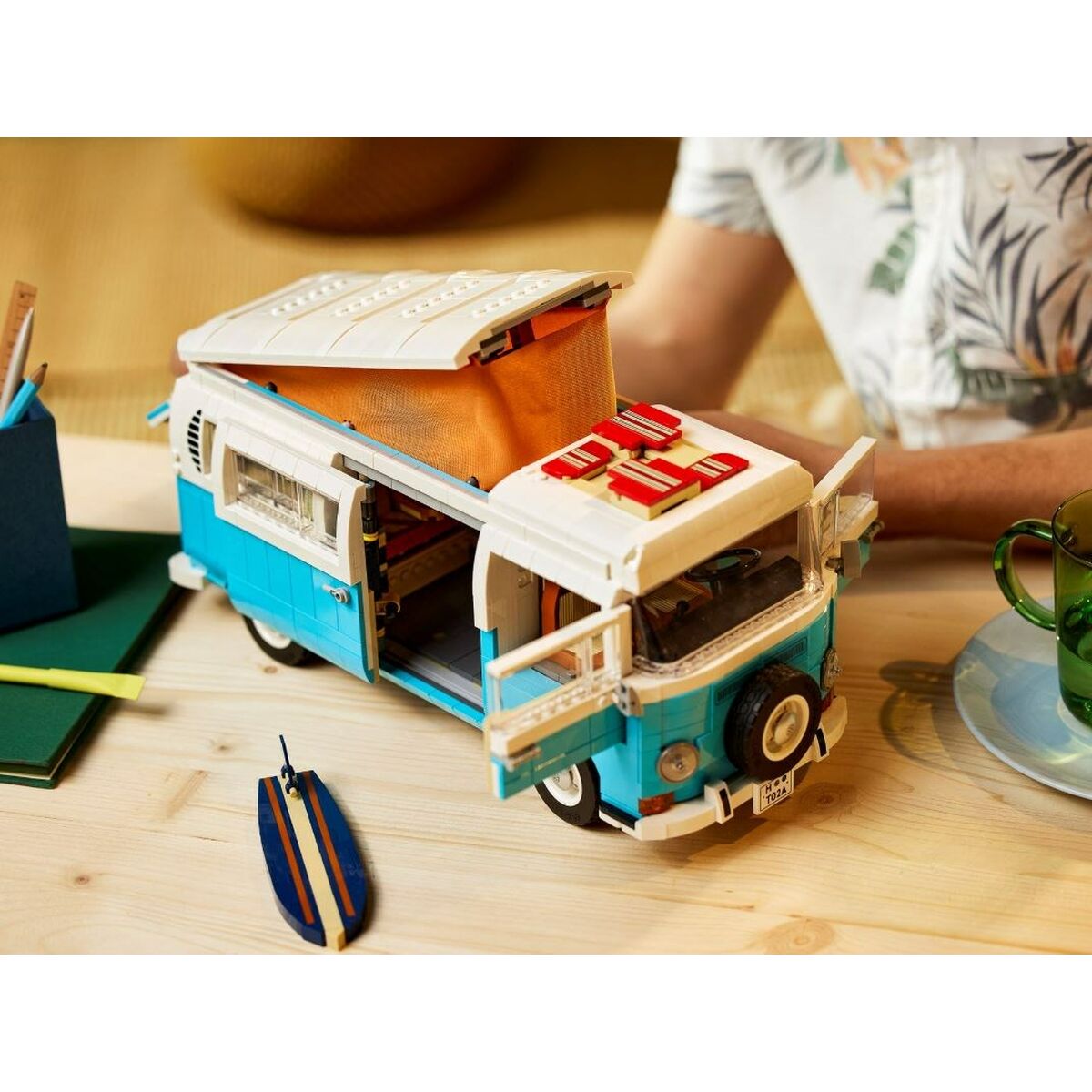 Byggsats Lego Volkswagen T2 Camper Van 10279 2207 Delar - 7