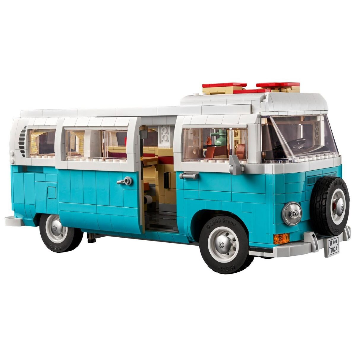 Byggsats Lego Volkswagen T2 Camper Van 10279 2207 Delar - 6