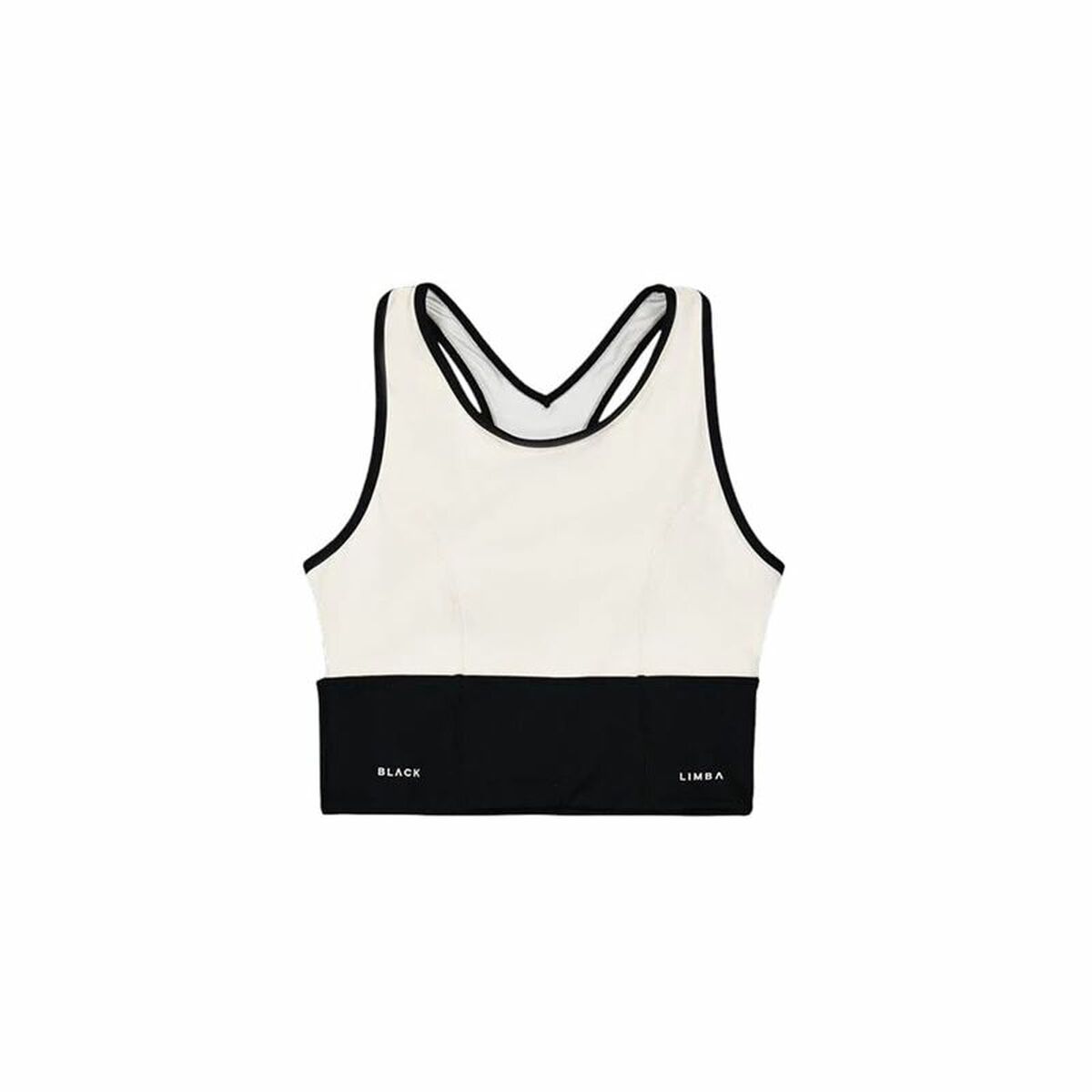 Sport-topp, Dam Black Limba Shadow  Vit
