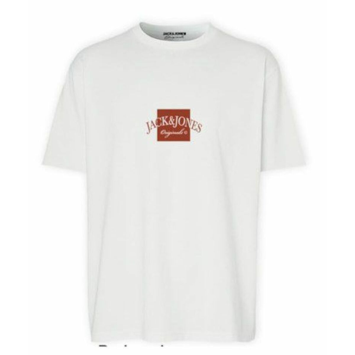 T-shirt med kortärm Herr Jack & Jones JORBOSTON TEE SS 12277888 Vit - 2