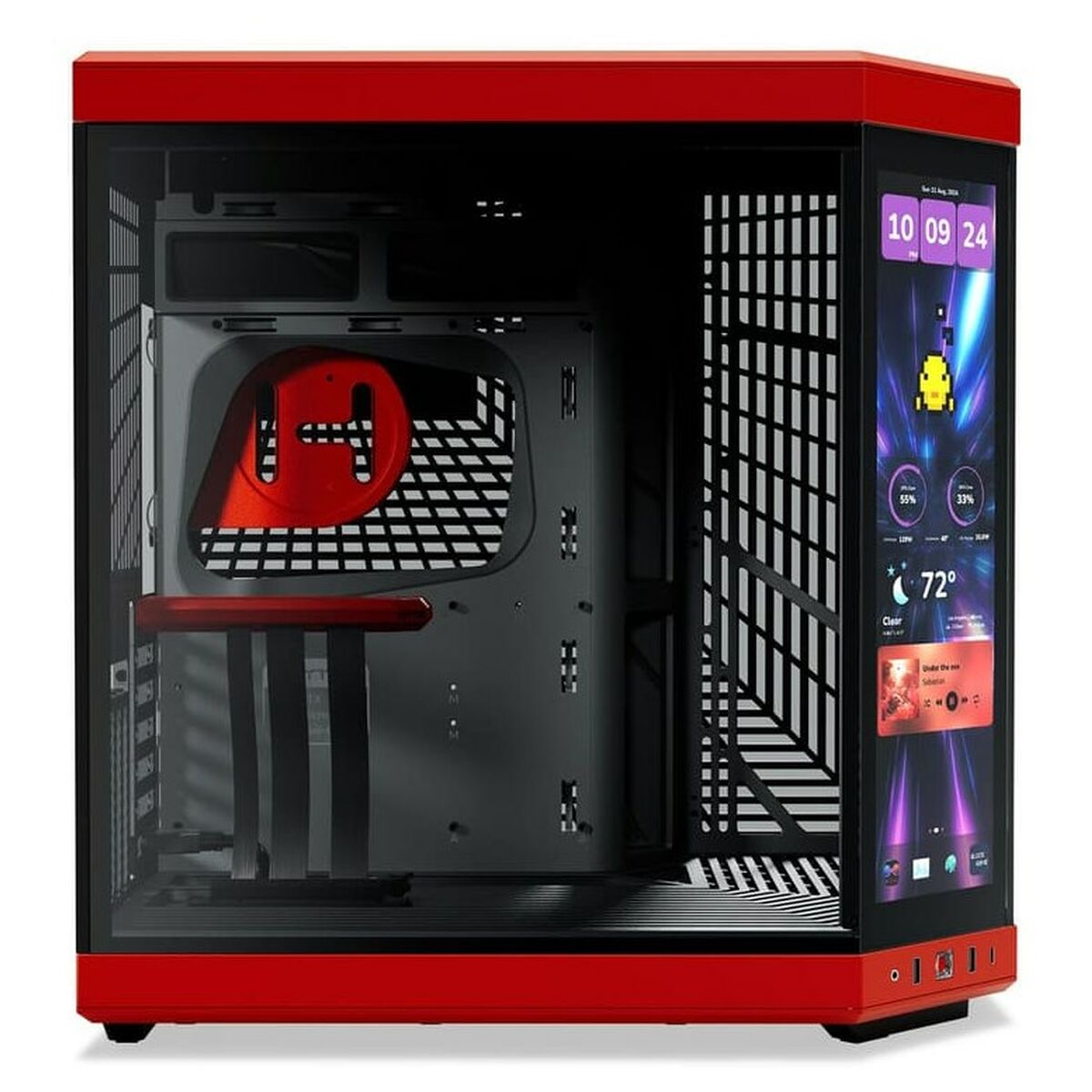 ATX Semitorn Hyte CS-HYTE-Y70TTI-RB Svart - 3