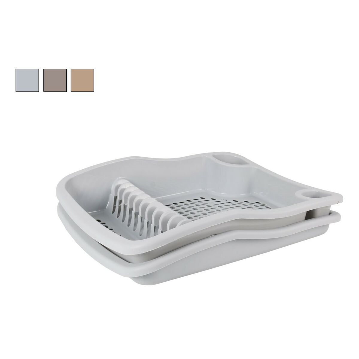 Diskställ Dem Bloom Plast 48 x 40 x 11,5 cm (7 antal) - 2