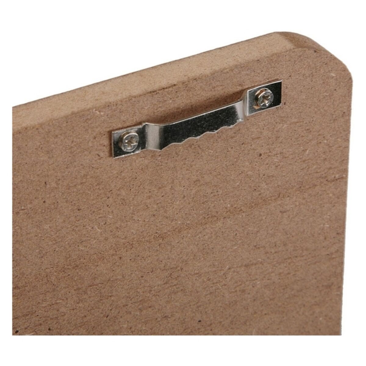 Väggmonterad rockhängare Trä MDF (4,5 x 10 x 48 cm) - 2