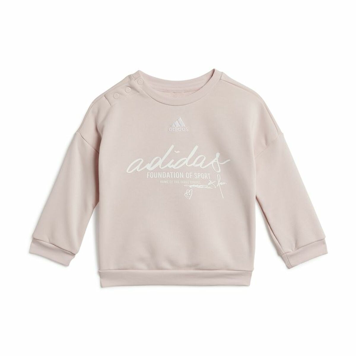 Träningsoverall, Barn Adidas Brand Love Jogger Rosa - 2