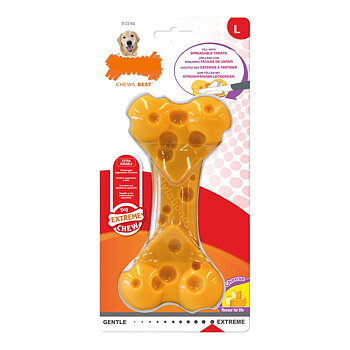 Tuggleksak för hundar Nylabone Dura Chew Ost 11