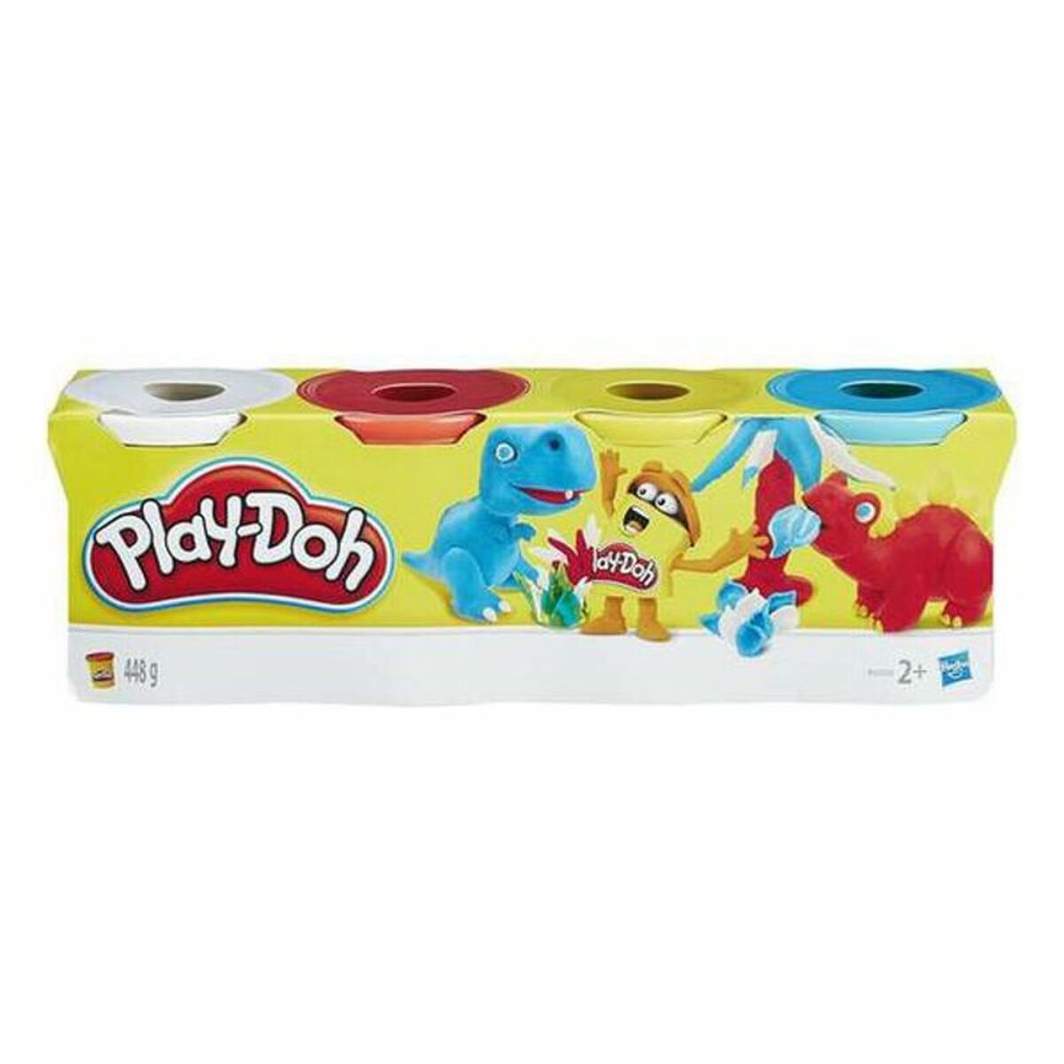 Modellera Spel Colores Silvestres Play-Doh E4867ES0 (4 pcs)