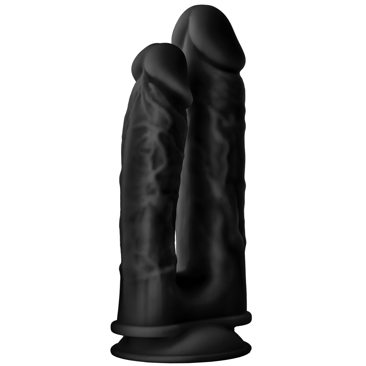 Smekningsapparat Double Penetration Dream Toys Real Love Svart - 2