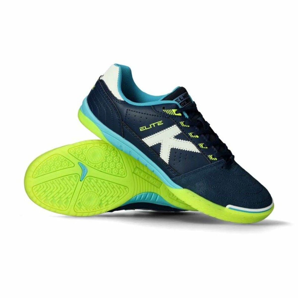 Fotbollsskor för inomhusbruk för vuxna Kelme Elite Marinblå - 5