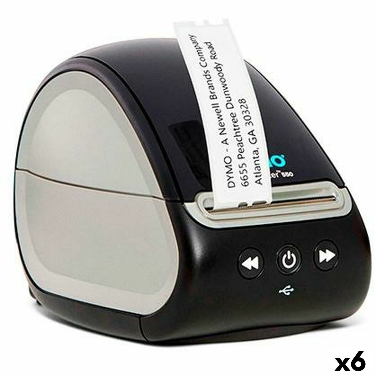 Elektrisk Etikettskrivare Bärbar Dymo Labelwriter 550 6 antal