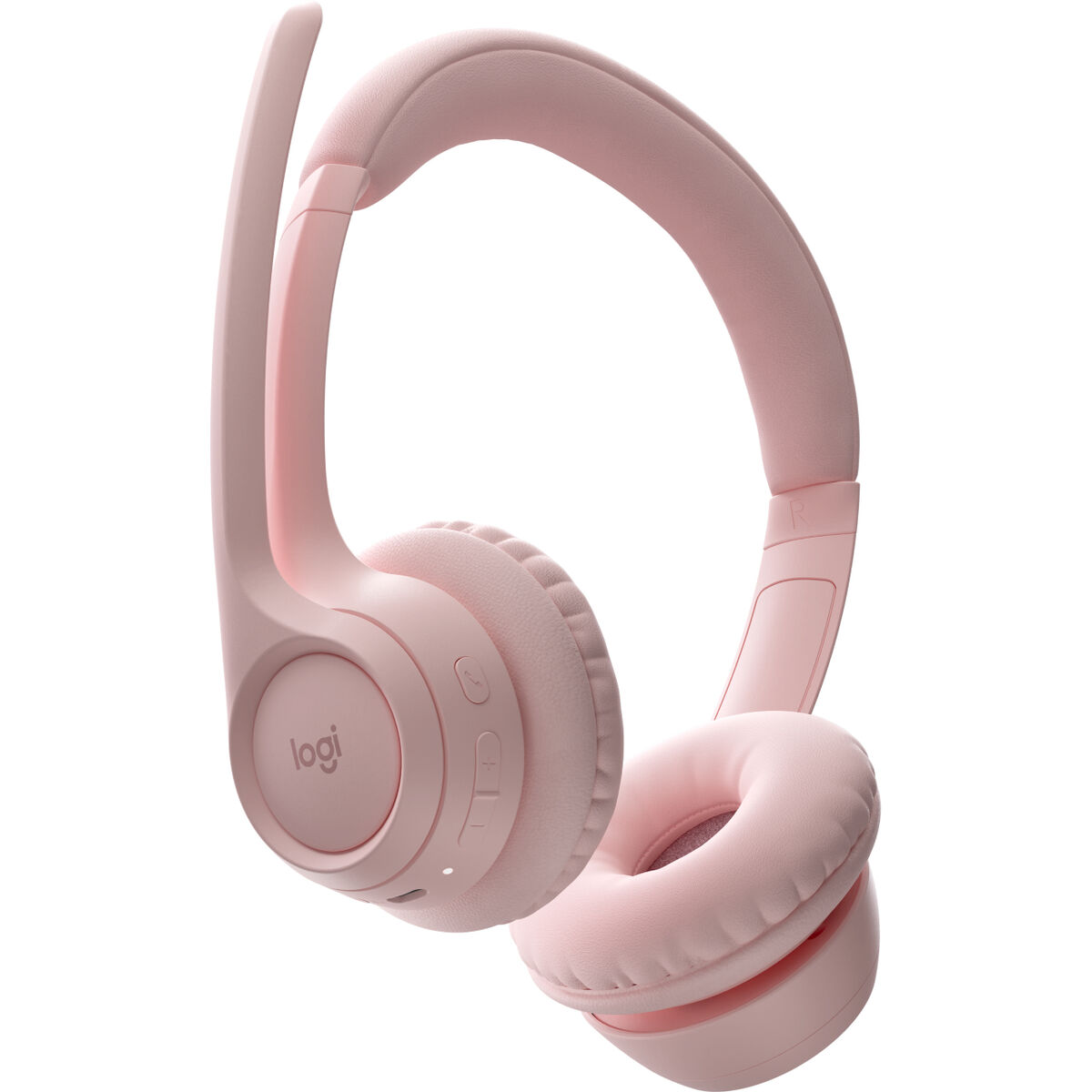 Hörlurar med Mikrofon Logitech 981-001412 Rosa - 4